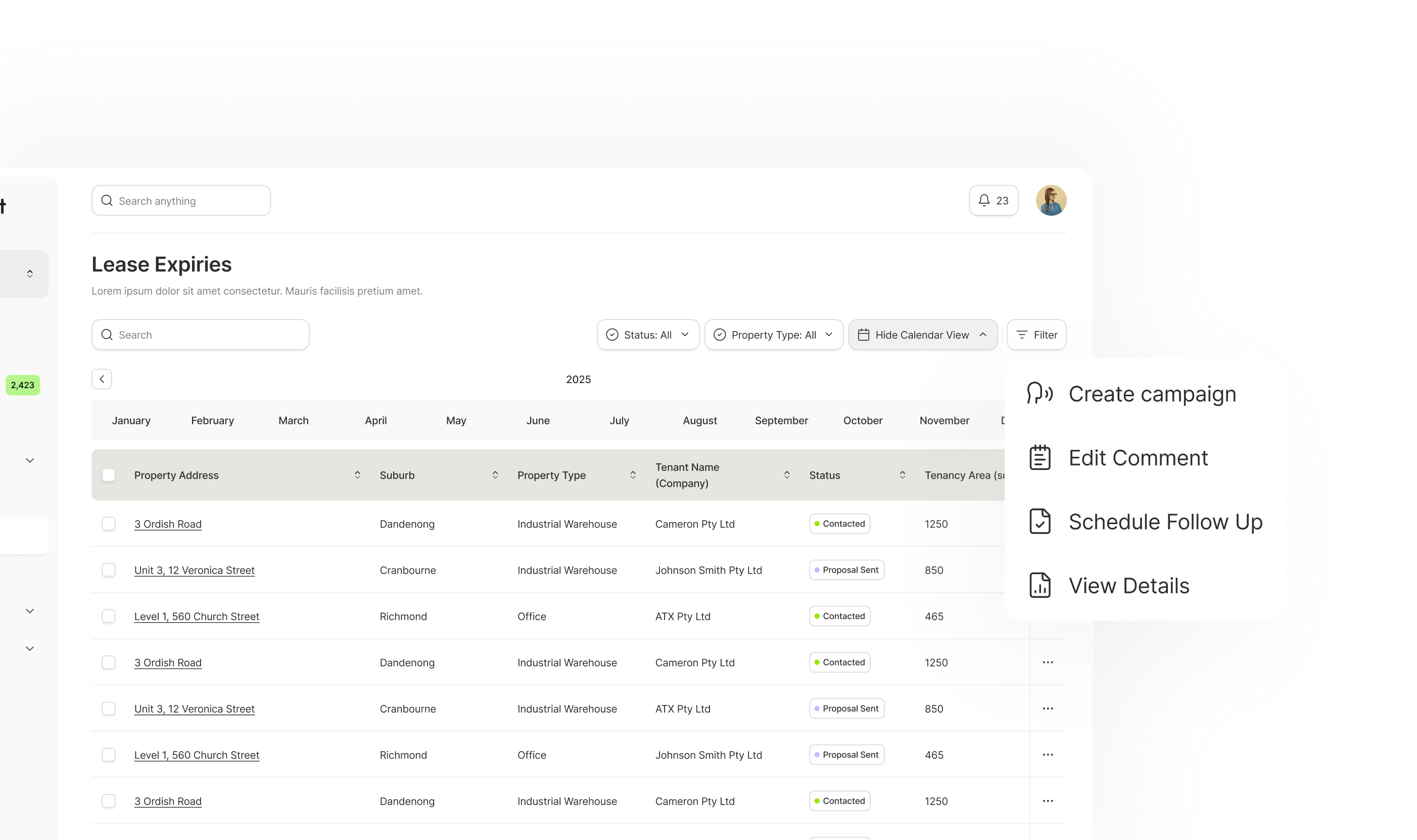 Integrated CRM System